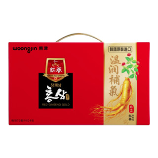 韓國熊津 紅參飲24入禮盒【家樂福】