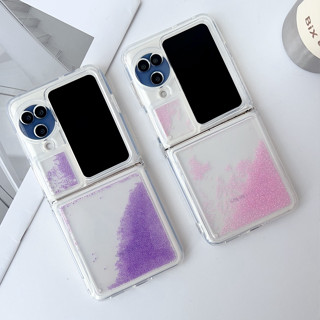 流沙解壓珍珠 空壓殼 OPPO折疊保護殼 適用 OPPO Find N2 Flip 防摔手機殼 Find N3 Flip