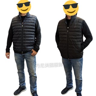 (免運)TOMMY HILFIGER 立領背心 防潑水無帽背心 科技棉輕羽絨 男版 男款 美國正品 全新現貨秒發