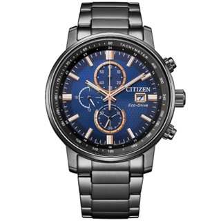 【聊聊甜甜價】CITIZEN星辰 Chronograph系列 光動能 鐵窗花設計 時尚計時腕錶 CA0845-83L