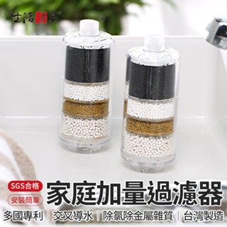 全館最高折1250元 生活採家 家庭加量型交叉導水過濾器2入組 除氯 除重金屬 淋浴淨水器 沐浴過濾器 水質過濾器 現貨
