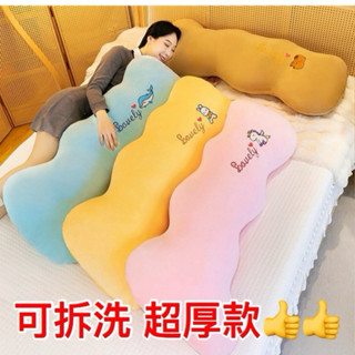 可拆洗 超優質 厚款 雲朵 卡皮巴拉 水豚 海豚 兔子 獨角獸 哈士奇 長條 長 抱枕 靠腰 靠墊 大抱枕 生日 禮物