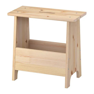 IKEA 代購 PERJOHAN 49x28x45 收納椅凳 穿鞋椅 實木椅 全松木材質 設計師​ J Jelinek
