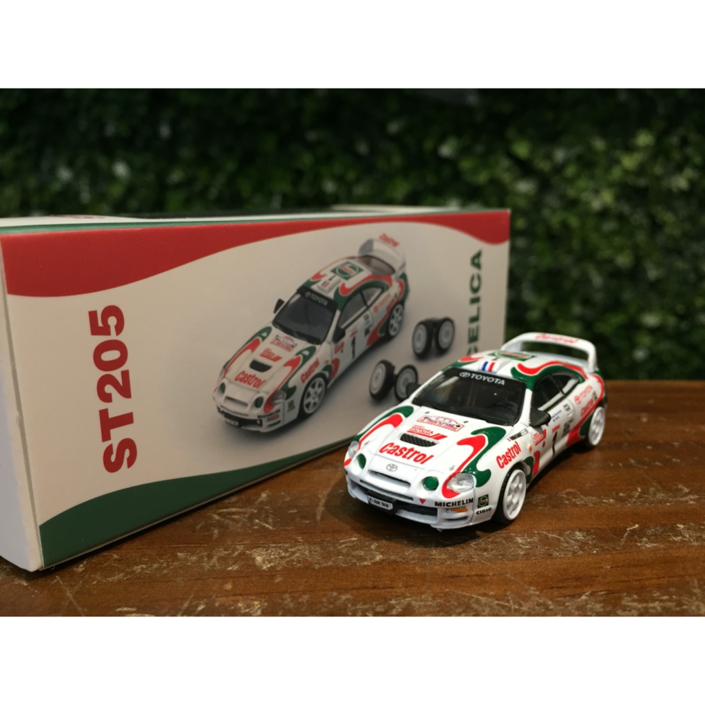 1/64 BMC Toyota Celica ST205 Rallye de France 64B0416【MGM】