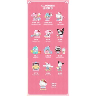 ★盲盒島★ 現貨 泡泡瑪特 三麗鷗 hello kitty 50週年 盲盒 公仔 大耳狗 帕恰狗 庫洛米 布丁狗 酷企鵝