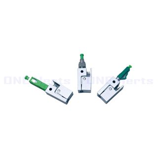 裸光纖快速接頭 OTDR專用SC FC LC/APC 光纖臨時接續 功率計 光纖儀器測試長度 方形快速接頭 光纖應急搶修