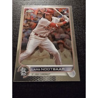 紅雀隊 Lars Nootbaar 2022 Topps Chrome 新人卡 RC 球員卡