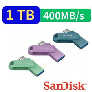 Sandisk SDDDC3 Ultra Go Type C+A 1TB 雙用隨身碟(400MB/s)