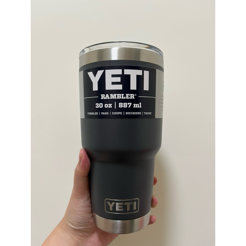 美國 YETI TUMBLER 真空雙層保溫杯 附蓋 冰霸杯 887ml 30oz