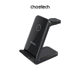 Choetech CT-T608 3合1手錶無線充電器(黑色)【家樂福】