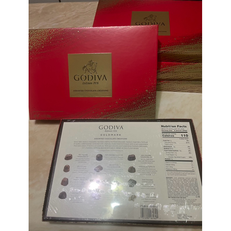 《現貨》美國🇺🇸親自帶回 GODIVA 巧克力禮盒版27入