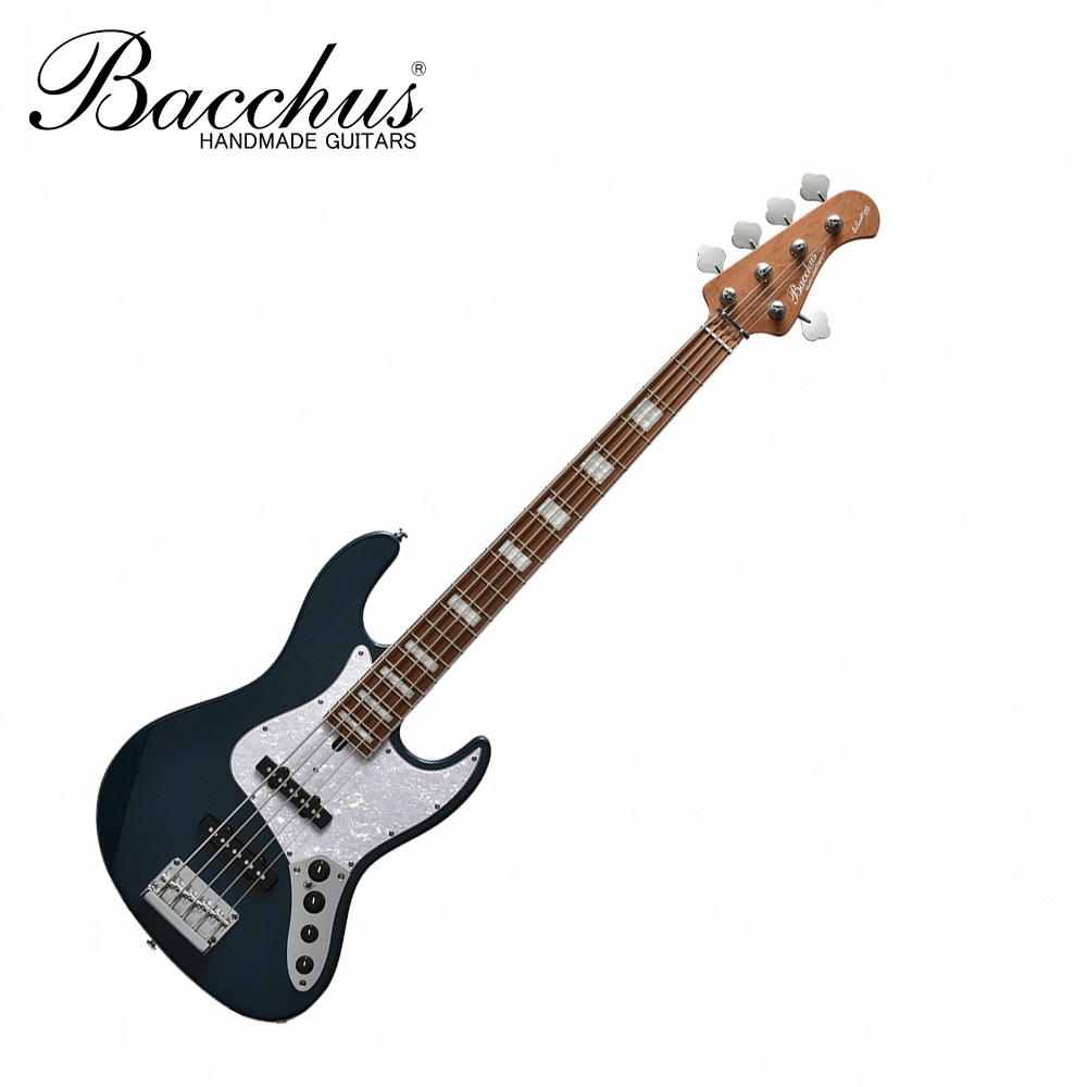 Bacchus WL5-STD33-AC-RSM/M 五弦電貝斯 AIB 冰河藍色【敦煌樂器】
