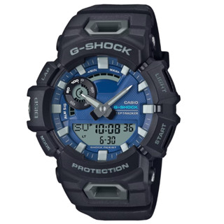 【CASIO 卡西歐】 G-SHOCK 藍芽 酷黑藍 跑步訓練 計步 運動系列 GBA-900CB-1A 48.9mm