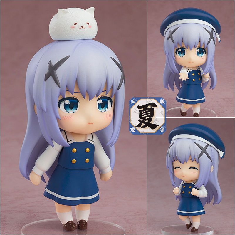 《夏本舖》日版 GSC 黏土人 2519 請問您今天要來點兔子嗎?BLOOM 智乃 冬季制服 香風智乃 提比 帽子 Q版