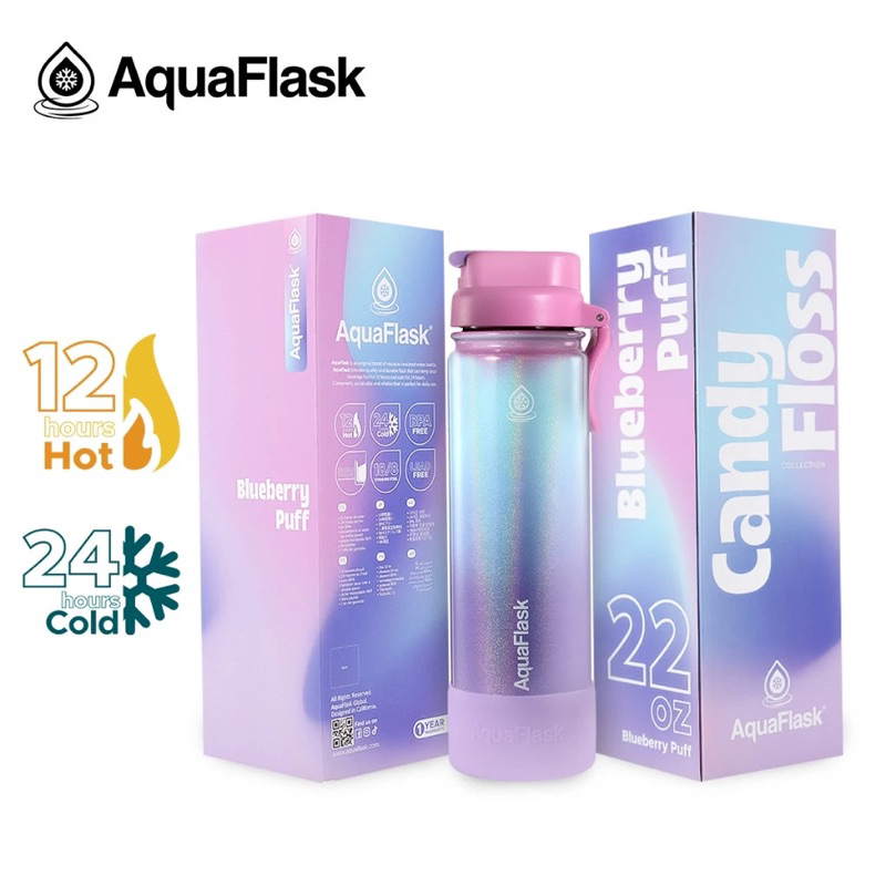 菲律賓代購🇵🇭 預購✅ Aquaflask 多款 不銹鋼保溫瓶 水壺 櫻花 Sakura 雙色漸層 Trek