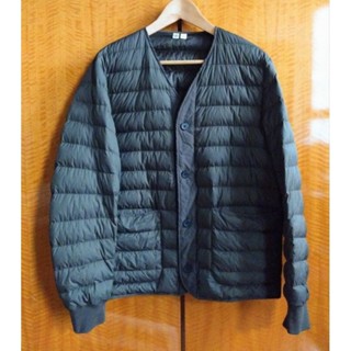 [二手] UNIQLO U 男裝可攜式輕薄羽絨外套 M