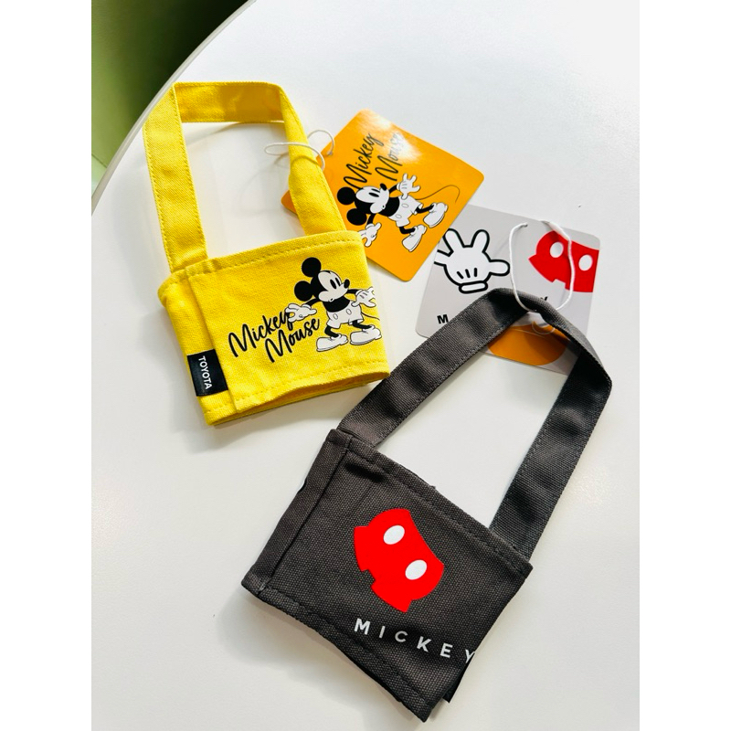 秋冬新款 Toyota 原廠精品 Disney聯名 Disney系列米奇造型飲料提袋