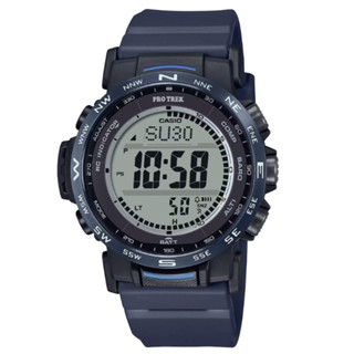 【CASIO 卡西歐】PROTREK 電波 太陽能電力 三重感應器 戶外探險 PRW-35Y-2 44.6mm