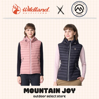 【Wildland荒野】帽可拆 女700FP輕暖羽絨背心 0B12171 旅遊 戶外 輕羽絨 山悅