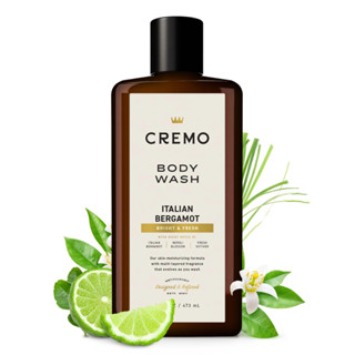 Cremo 義大利佛手柑 香水沐浴露（男性男士男生控油沐浴乳沐浴精 男用香氛沐浴膠 男 身體洗澡沐浴 body wash