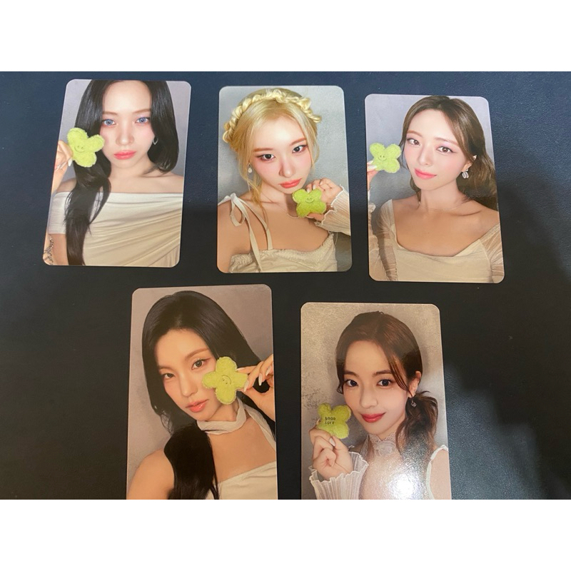 售 ITZY 迷你九輯 "GOLD" Makestar 通路特典小卡 MS 成套 台特