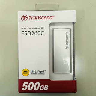 創見 Transcend ESD260C 500GB 外接式SSD固態硬碟