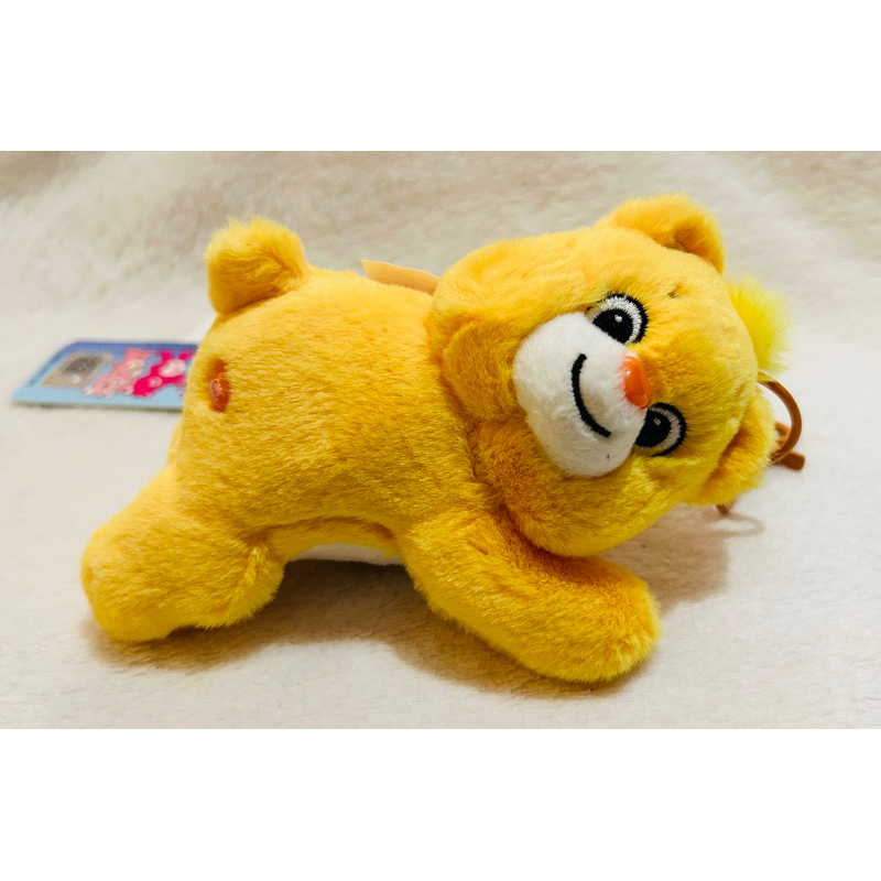 愛心熊 Care bear 愛心小熊 彩虹熊 娃娃 吊飾 趴睡 全新