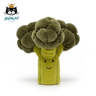 jELLYCAT 蔬菜系列 活潑西蘭花 可愛毛絨玩具17cm 玩偶娃娃 兒童送禮