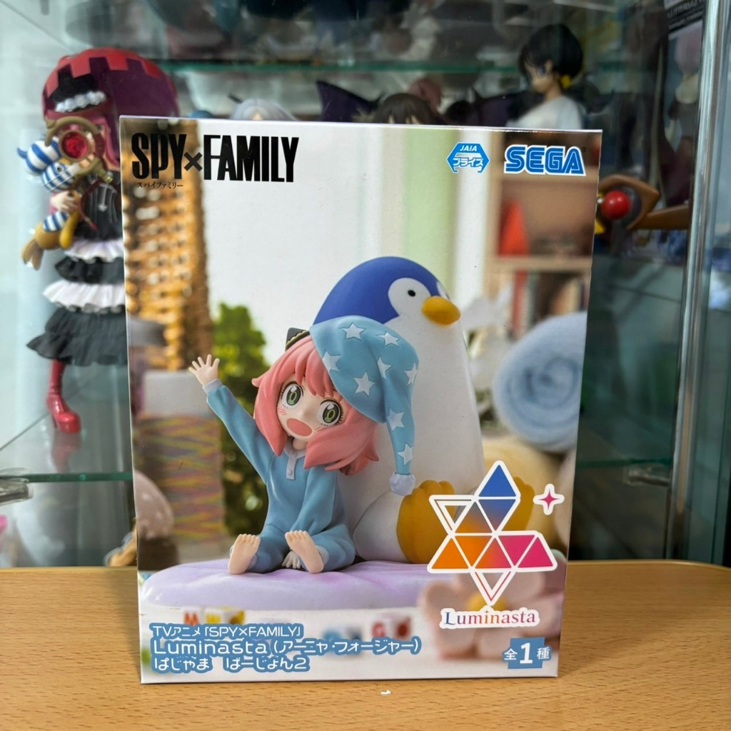 正版 日版 SEGA Luminasta 間諜家家酒 SPY x FAMILY 安妮亞.佛傑 睡衣2 企鵝曼 企鵝先生