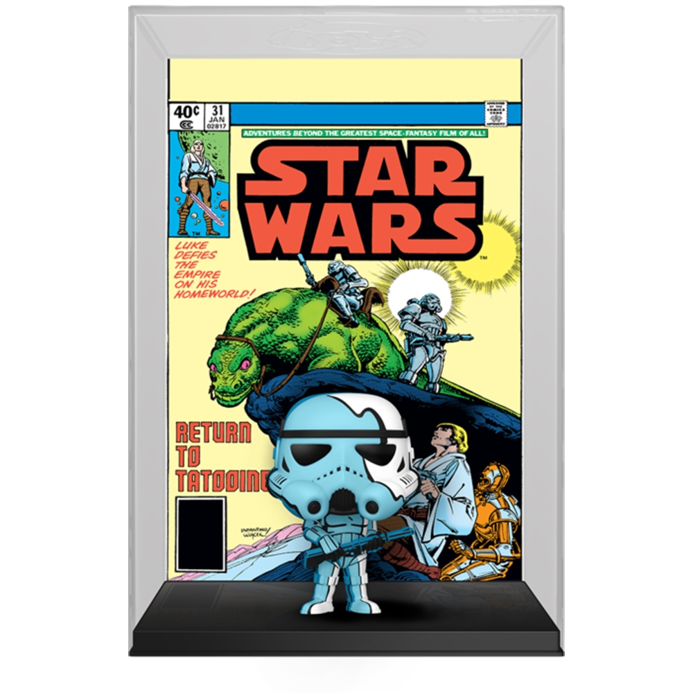 FUNKO POP 漫畫封面: 星際大戰–沙兵(1977)#31 FN80956