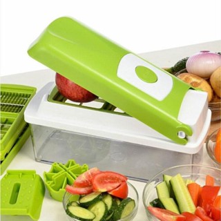 Genius Nicer Dicer Plus 多功能蔬果切菜神器12件組(全新)