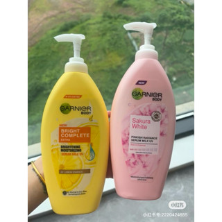 🍋Garnier lotion 美白的神！❤️❤️卡尼爾身體乳泰版的卡尼爾身體乳