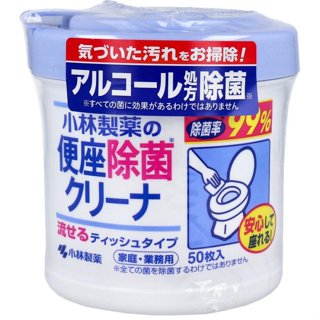 🐧企鵝代購🧊現貨免運×電子發票🧊日本 小林製藥 馬桶除菌清潔紙巾 50枚