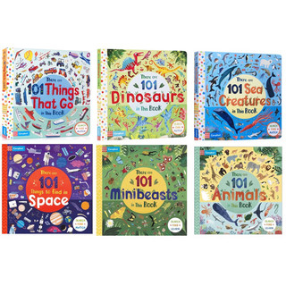 正版硬頁 There are 101 Things to go/ 101 Animals/ Sea Creatures