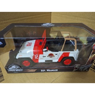MJCC☆JADA 1:24 合金車 模型車 電影 侏儸紀世界 JURASSIC WORLD JEEP 吉普車 侏羅紀