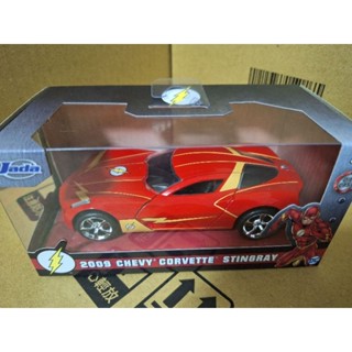 MJCC☆JADA 1:32 合金模型車 閃電俠 2009 CHEVY CORVETTE STINGRAY DC 英雄