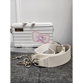 全新Hello Kitty旅行包 附背帶Q+7吋 硬殼化妝包 課程滿額贈品