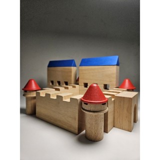 PlanToys 環保無毒積木 5501 Unit Blocks Castle Blocks 城堡 國王 實木 木製