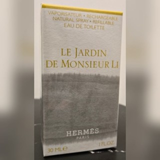 全新中文標籤正品 HERMES 愛馬仕 Le Jardin De Monsieur Li 李先生的花園淡香水 30ml