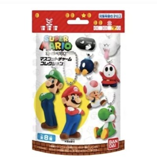 瑪俐歐公仔吊飾 盲袋 馬力歐 Mario 鑰匙圈 幽靈 炸彈兵