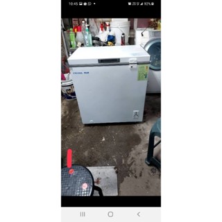 二手中古優尼酷146公升，型號，MF-150C，上掀式，臥式冰櫃，小型，冷凍櫃，型號MF-150C，保3個月