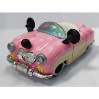 中製 TOMICA TOMY DISNEY東京迪士尼 米妮粉紅敞篷車