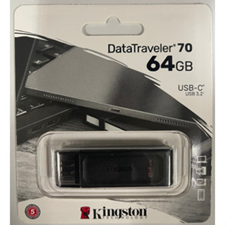 Kingston 金士頓DataTraveler 70 USB Type-C 64GB 隨身碟 (DT70/64GB)