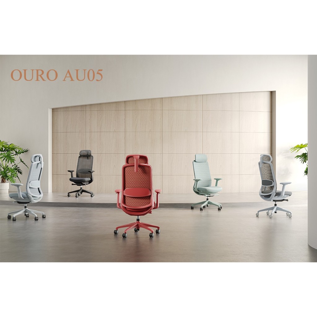 OURO AU05 電腦椅 辦公椅 人體工學椅 極簡美學 現代風格