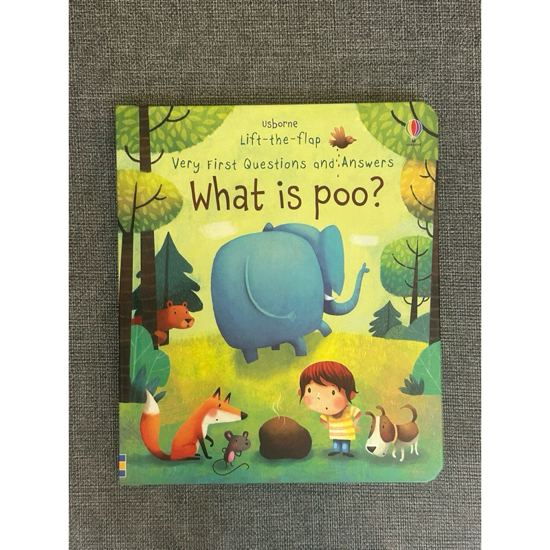 全新 What is Poo? 寶貝的第一個Q&A：便便大發現 兒童英文繪本 翻翻書 英語學習