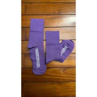 FINGERSCROSSED#OVERSOCKS 紫色 自行車 保暖鞋套 Size L 39-42