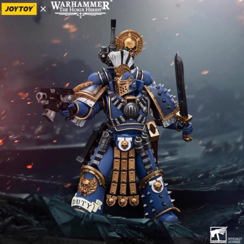 阿頑宅一起 JOYTOY Warhammer 戰鎚 40K 暗源 JT00232 極限戰士 雷穆斯 文塔努斯 再版 正版