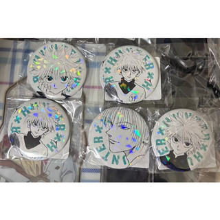現貨 獵人 HUNTER X HUNTER 奇犽 西索 徽章 閃徽 Jump shop 日版 閃亮 限定 JS JSC