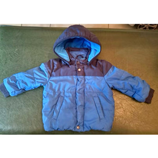 二手正品-Net兒童防風「超」保暖外套(短版）（藍） Size:90