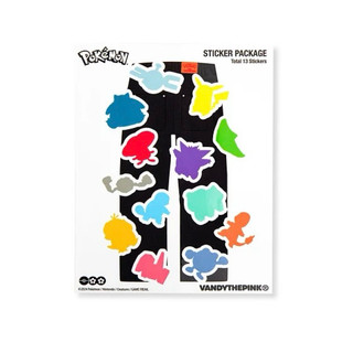 〖LIT-select〗VANDYTHEPINK x Pokémon Sticker Pack 寶可夢 貼紙組